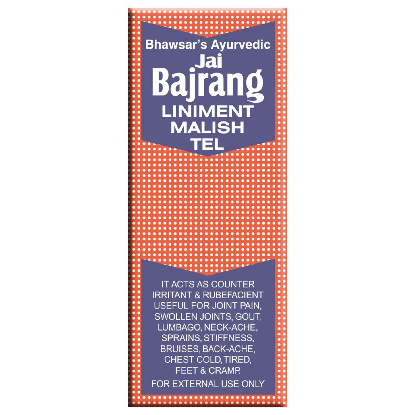 Bhawsar's Ayurvedic Jai Bajrang Malish Tel